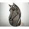 Arabian Horse in Gray, shown on a light box- light on.